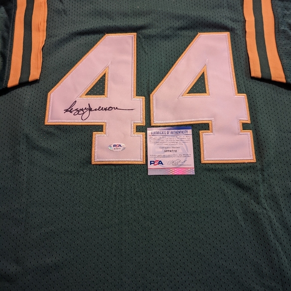 Autographed and certified Reggie Jackson Jersey - Picture 1 of 3